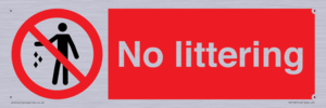 No littering
